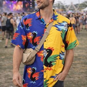 Rebel Minds Button‎ Shirt XL NWT